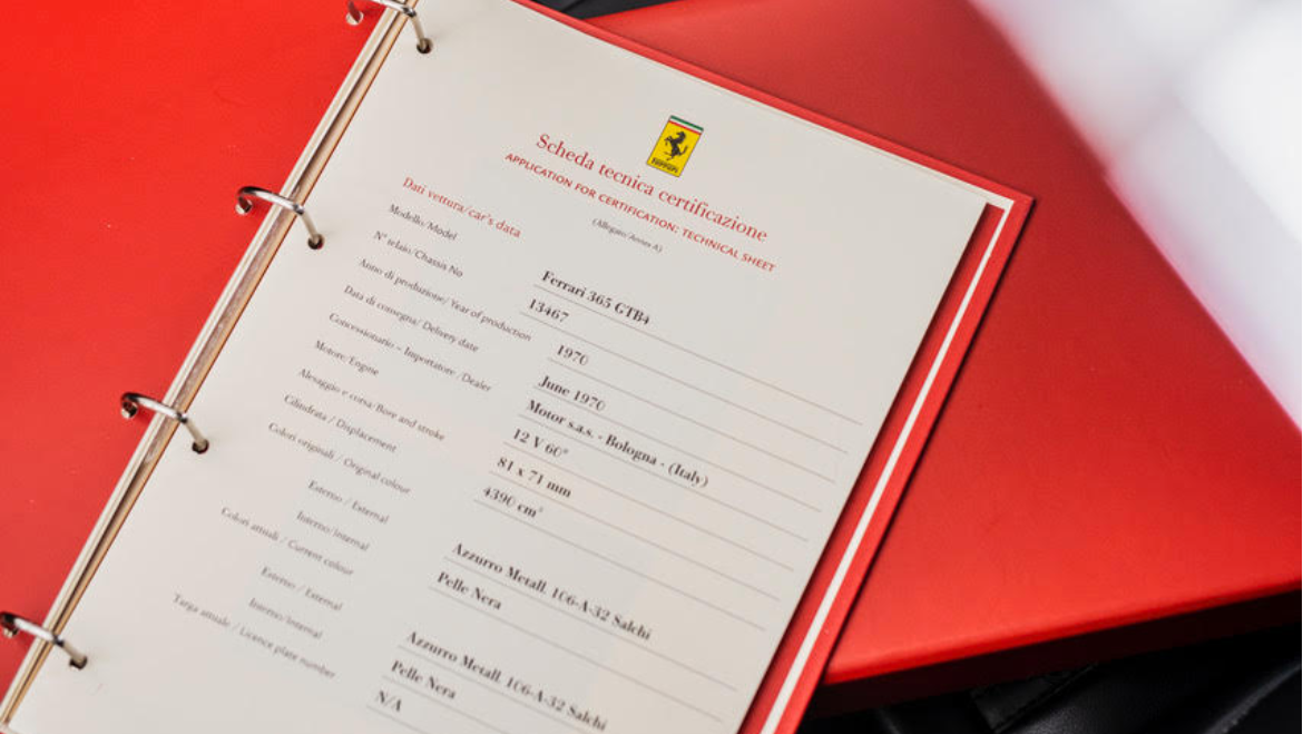 Ferrari Ferrari 365 GTB/4 Daytona